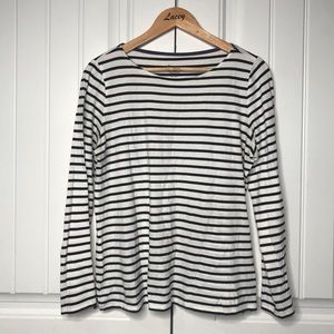 Anthropologie Boden striped long sleeve top
